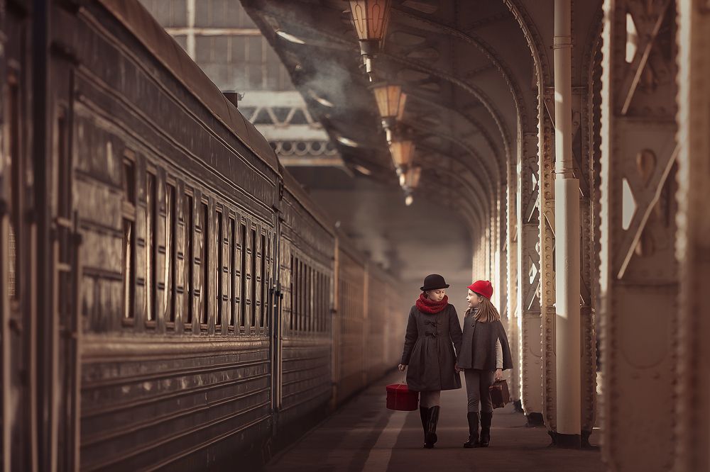 Поезд на Хогвардс отходит от платформы 9 и 3/4