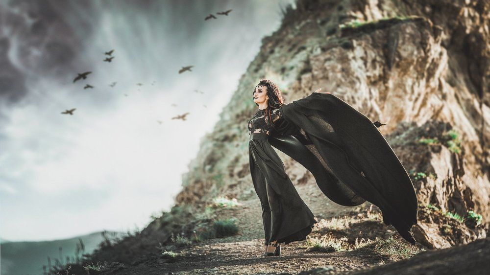 Тёмная воздушная нифма