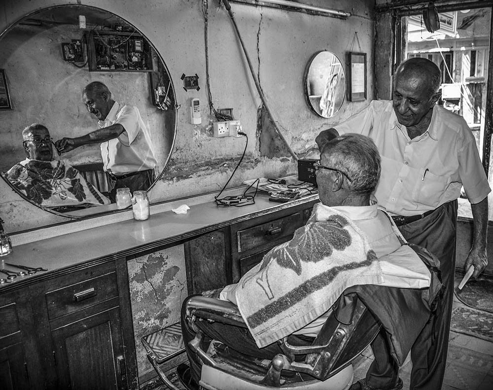 An old barber
