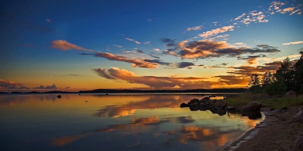 Финский закат