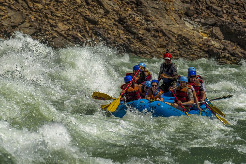 Сплав по Ганге.