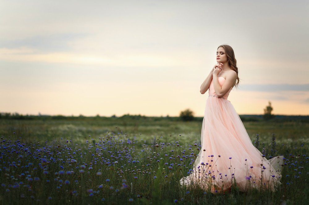 Красавица встречает закат