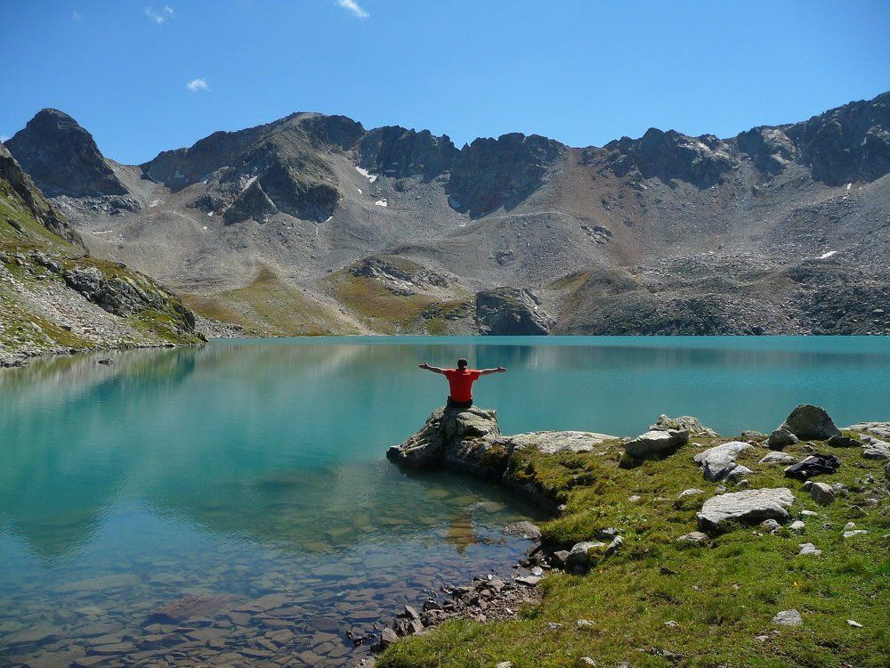Эйфория после тяжелого восхождения