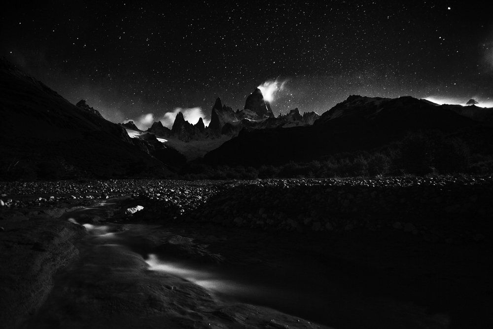 Noches patagônicas: estrellas, hielo y mucho viento!