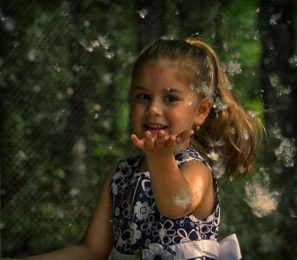 Тополиный пух...