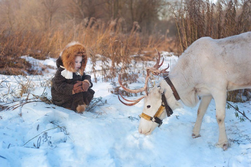 "Вернись ко мне олень, по моему хотенью!"