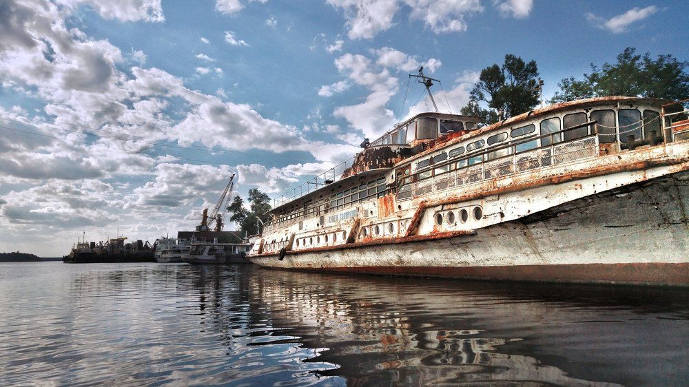 Кладбище кораблей...