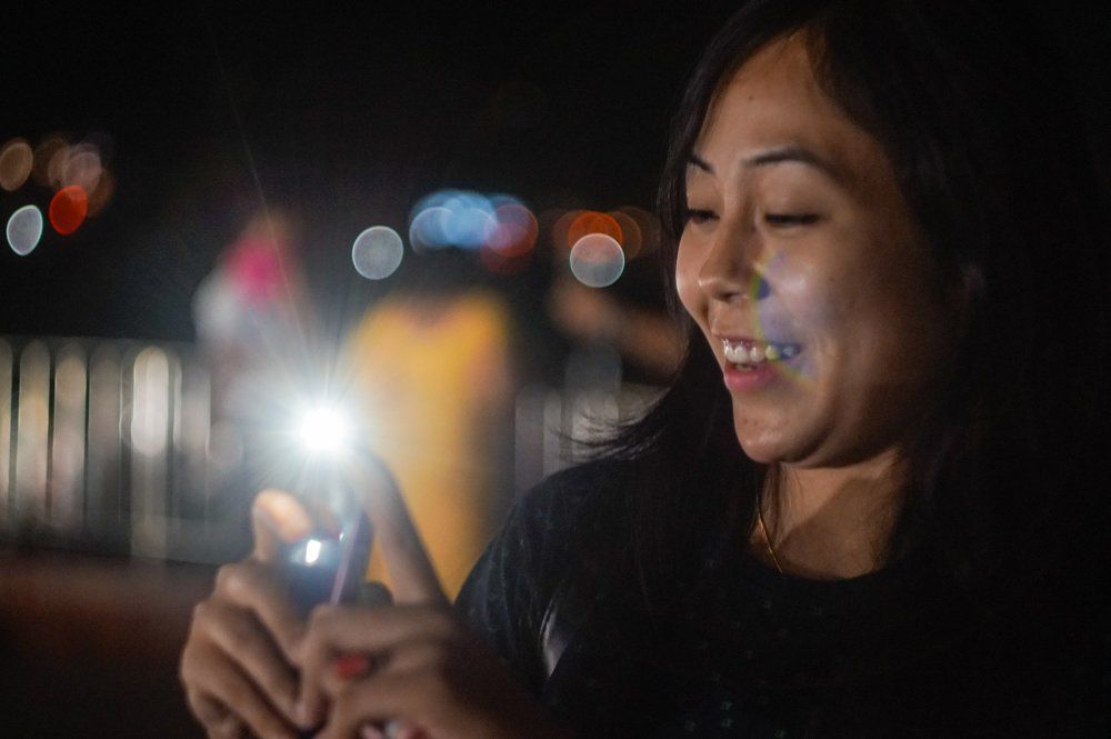 Smilie and capture the happiness of the world.