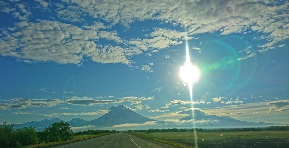 29.06.2017. Утренний вид из автомобиля.
