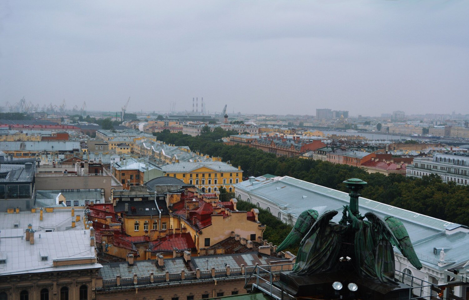 In the gutters and the streets of Petersburg