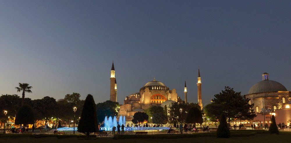 Ночной Стамбул