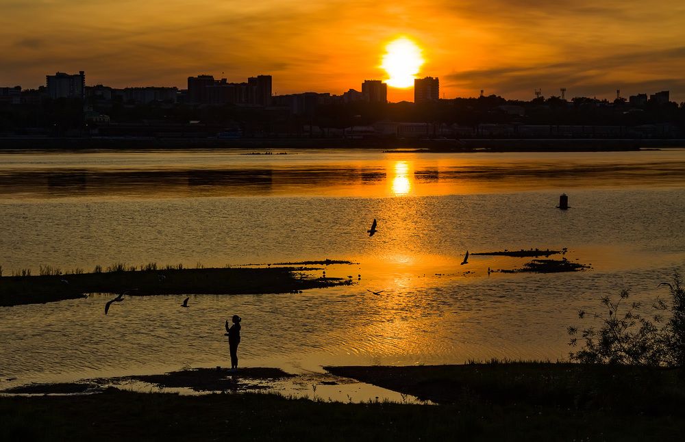 Июньский вечер. Иркутск