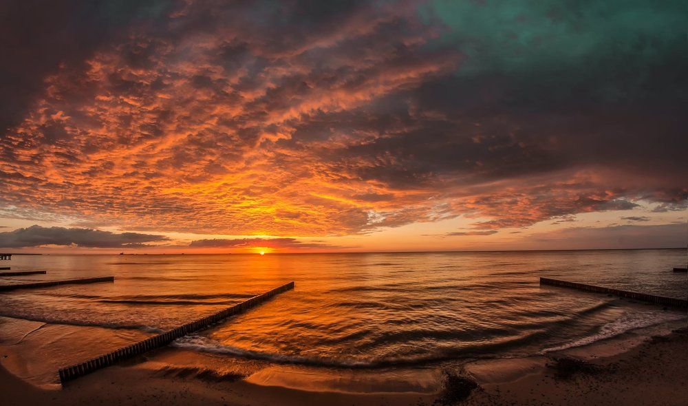 Закат на Балтике