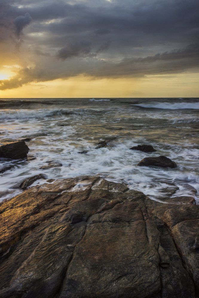 The sky takes on shades of orange during sunrise and sunset, the colour that gives you hope that the sun will set only to rise again.