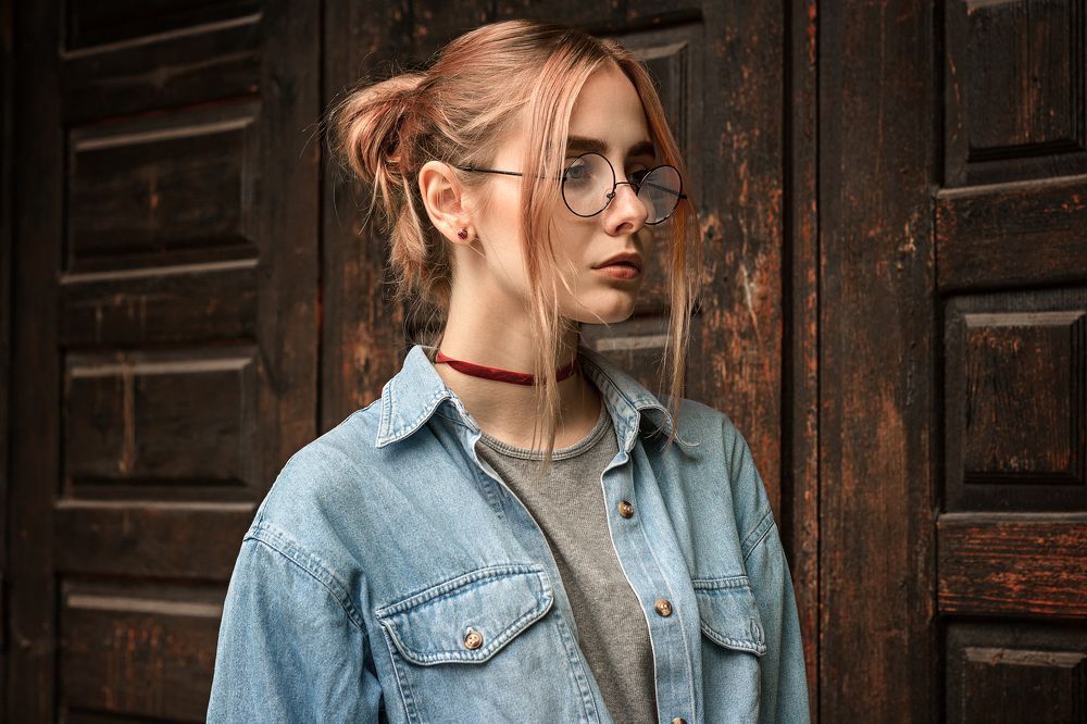 pensive and mysterious