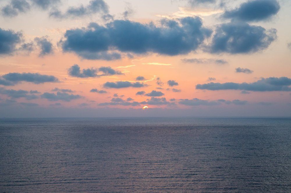 Ibiza. Sunset at Es Vedra.