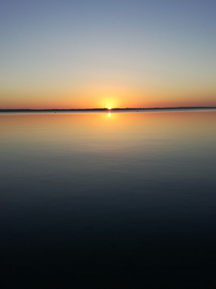 Утро на озере Нарочь