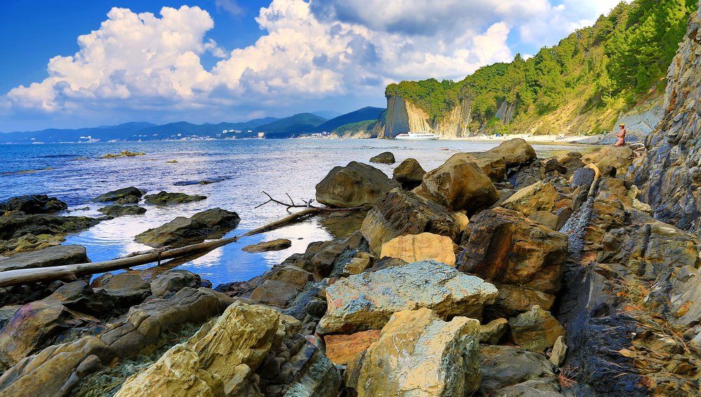 Чёрное море. Скала Киселёва