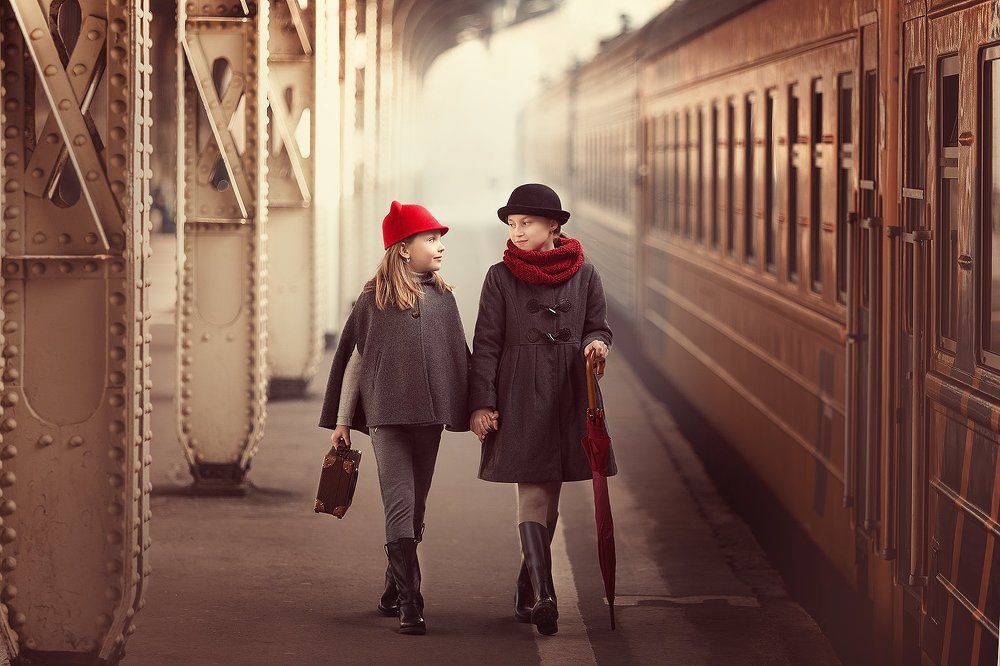 Поезд на Хогвардс отходит от платформы 9 и 3/4