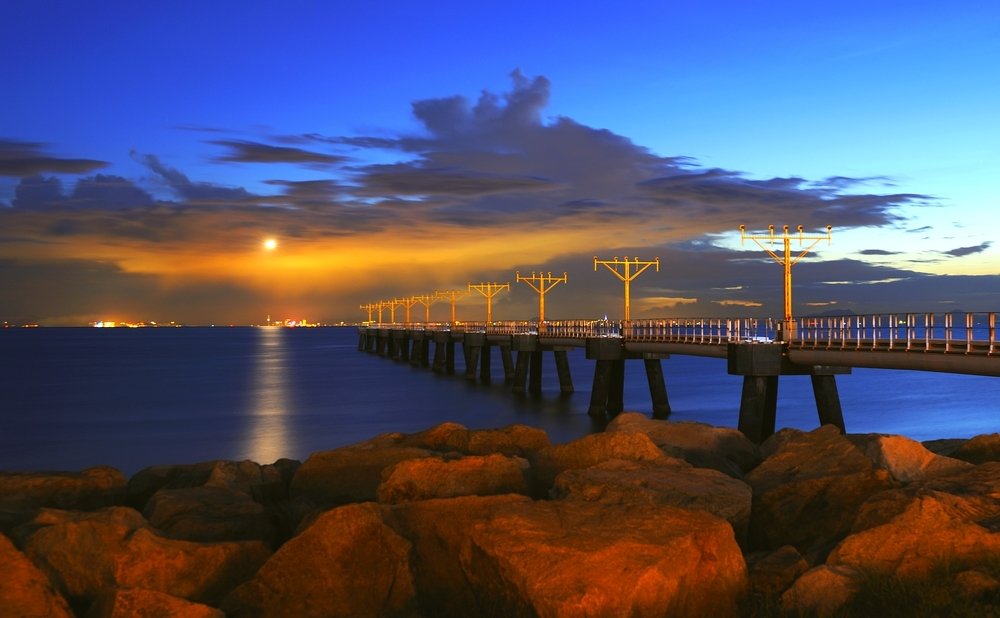 Hong Kong Airport Seascape