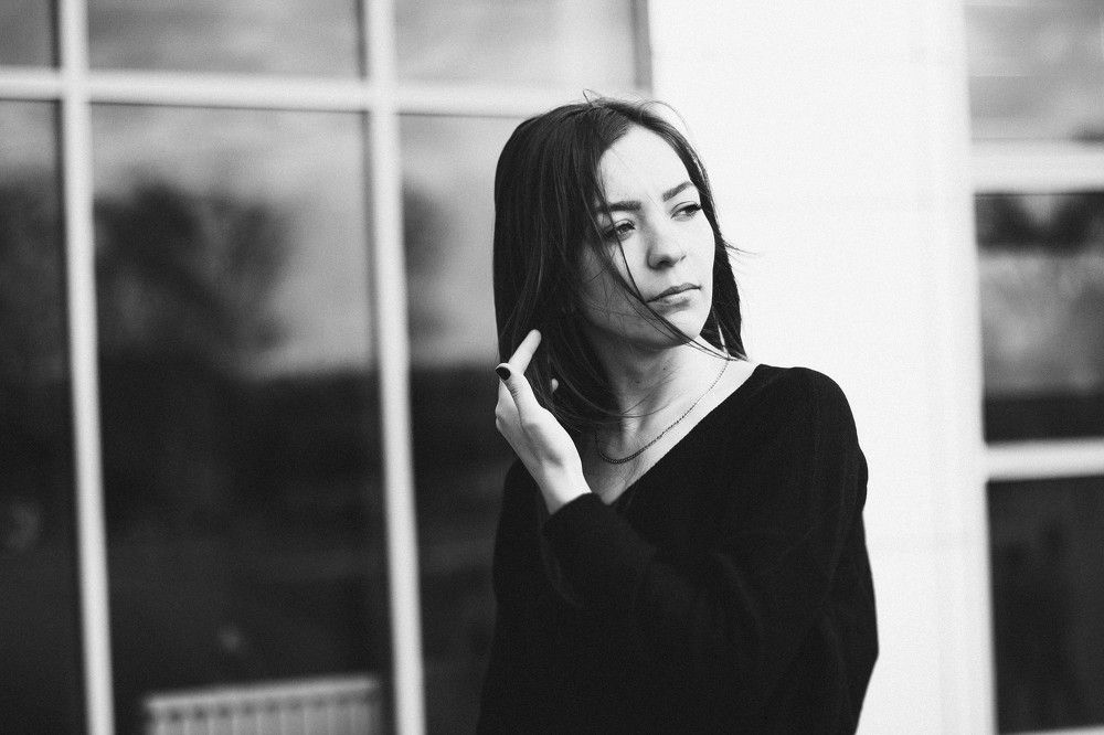 Черно-белый кадр