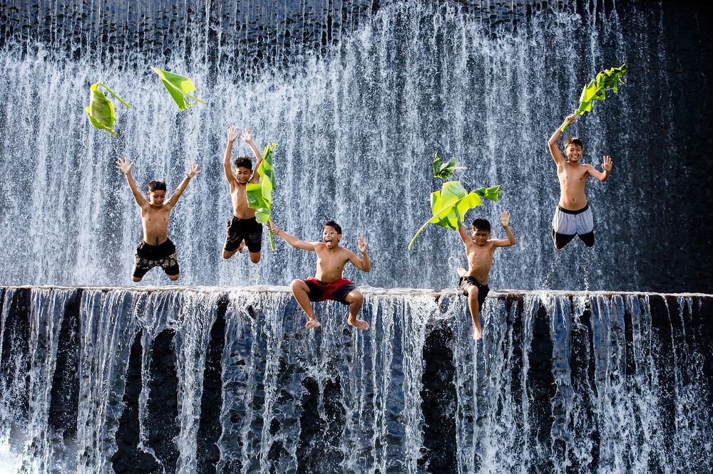 When kids is having fun