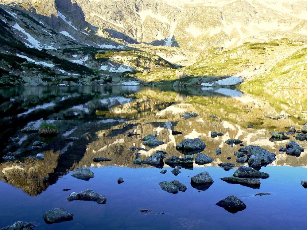 lakes reflection