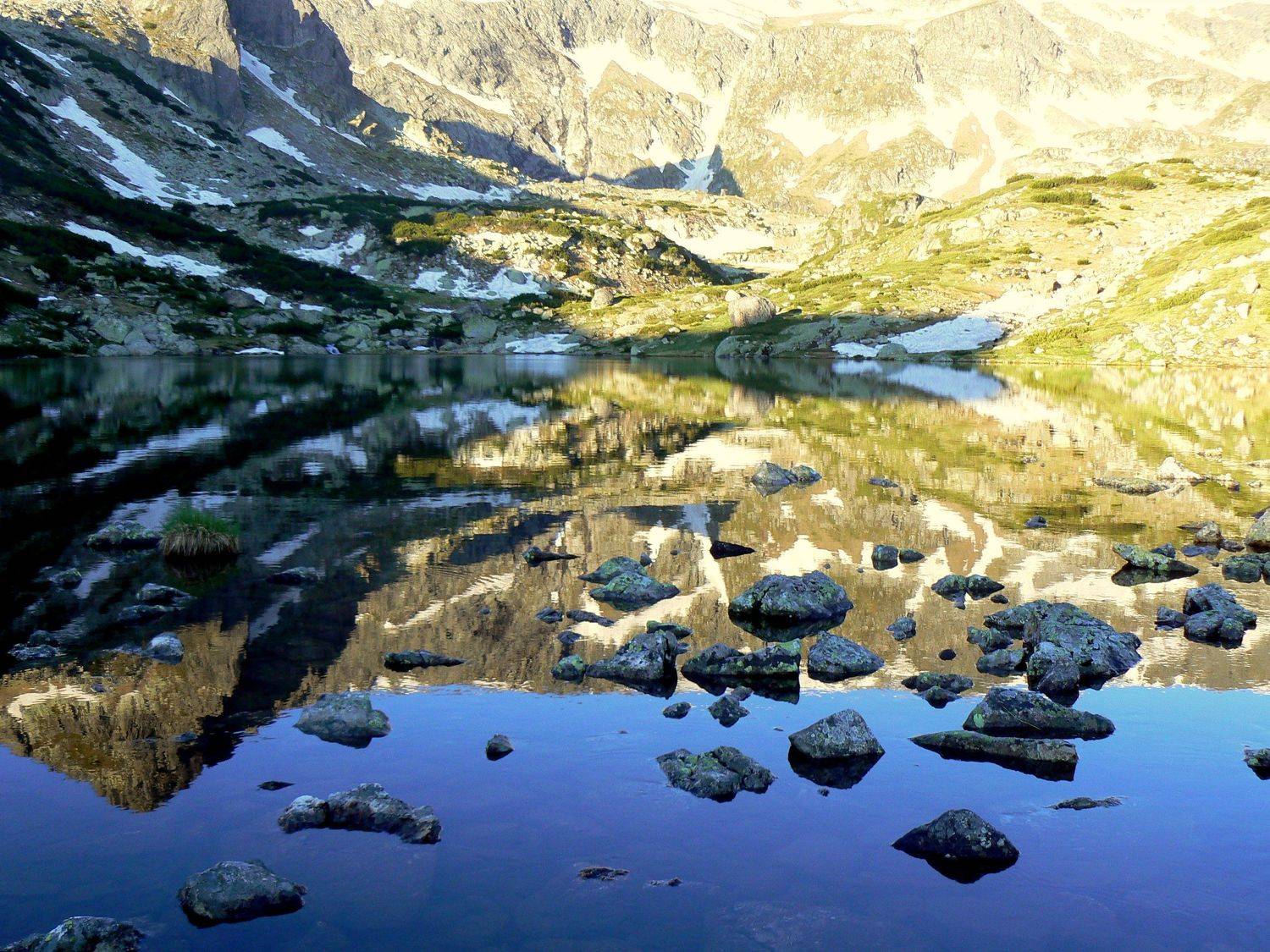 lakes reflection