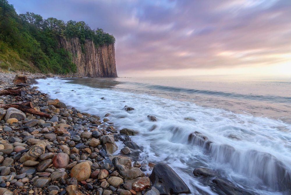 Рассвет на скале Киселева