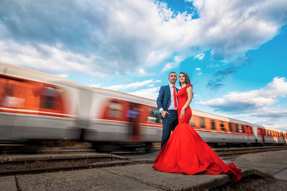 Engagement @ Train Station