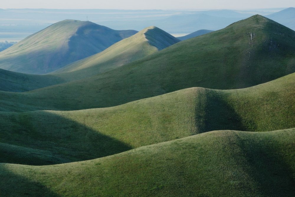 Бархатистые горы