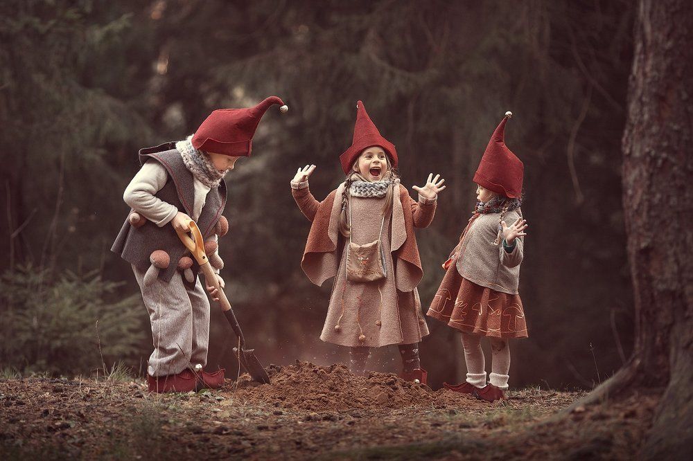 Как гномы клад искали!