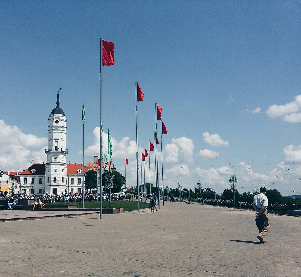 Перед праздником в Mogilev