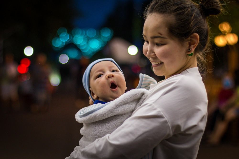 Зевок малыша