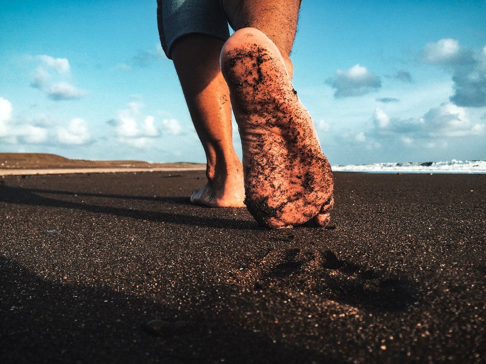 Walking around nature