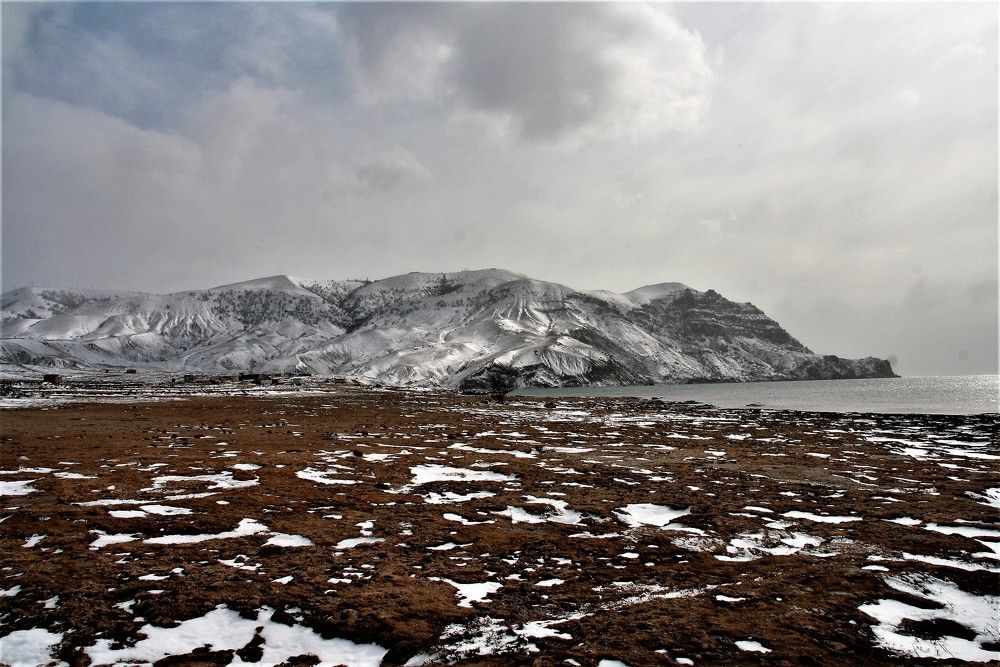 Крым м.Меганом зима