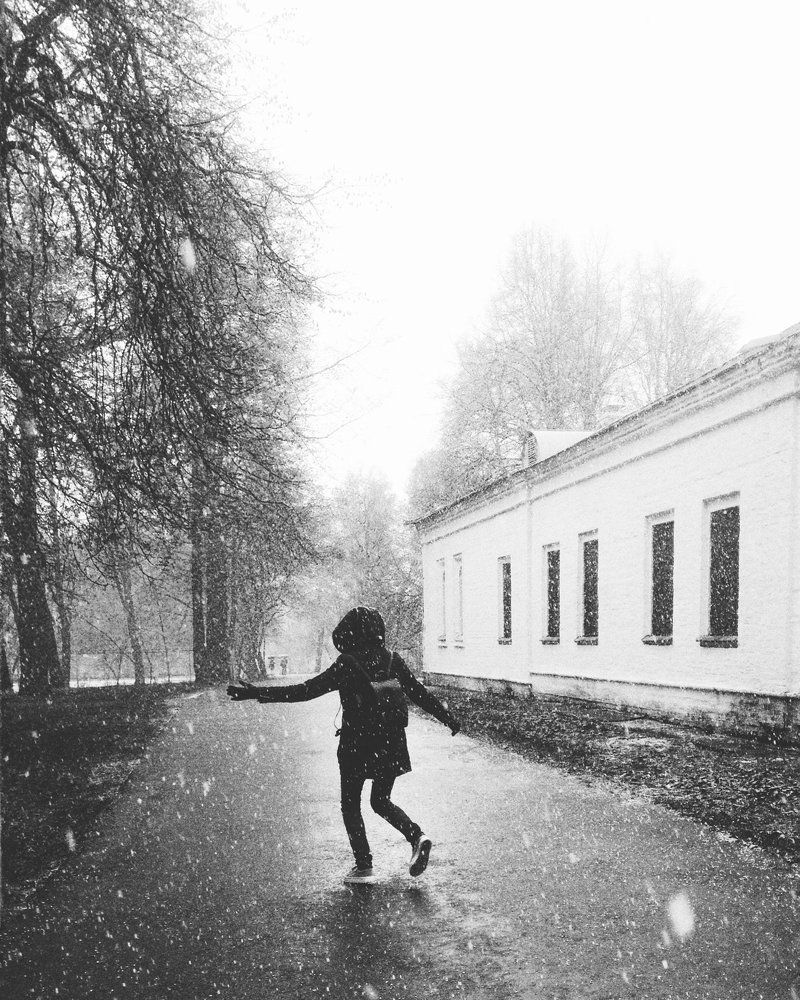 Майский снег