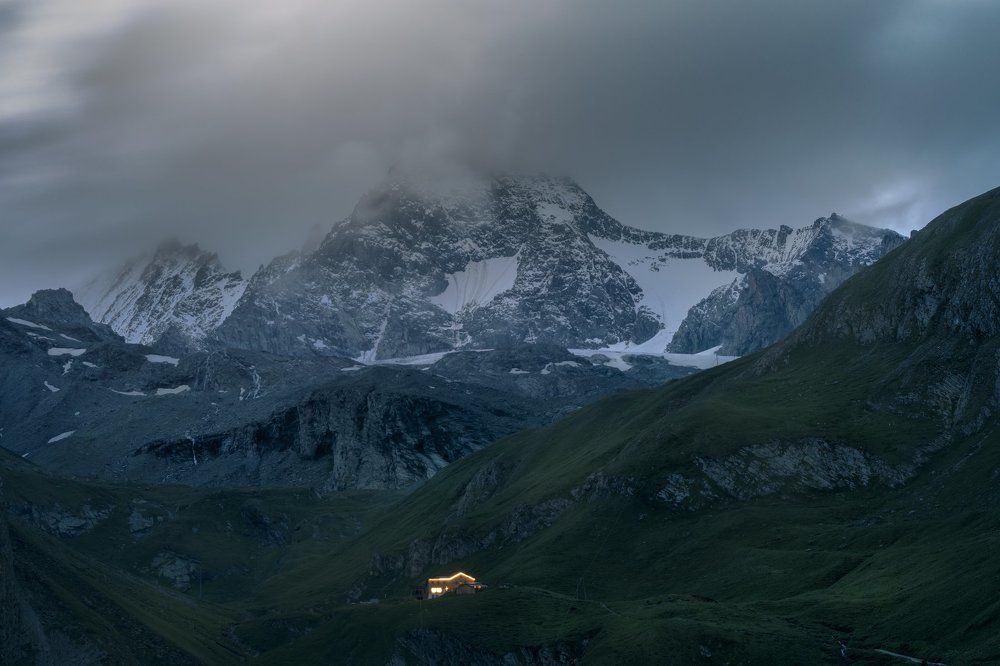 cotton under the moutains