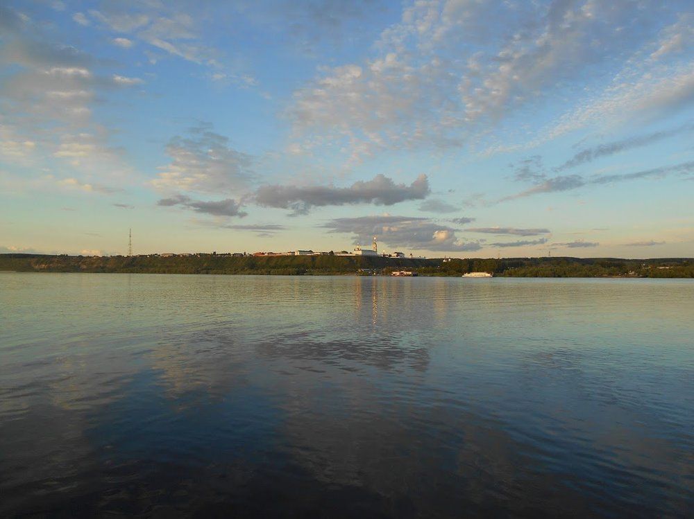 Закат над Тобольским Кремлем