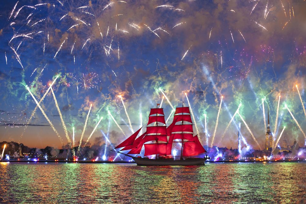 Санкт-Петербург. Алые паруса