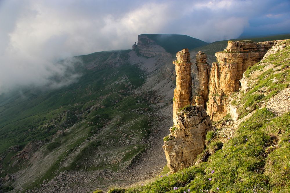 Закат над плато Бермамыт