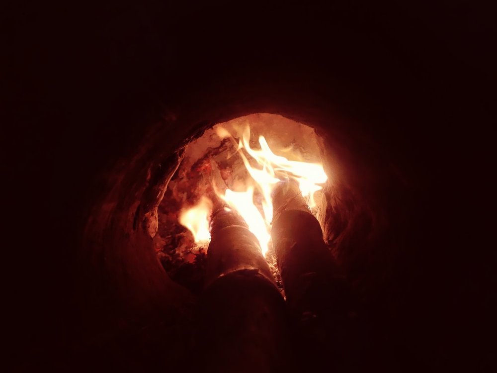 On Fire:Wood or Body