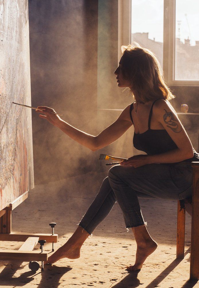 портрет художници