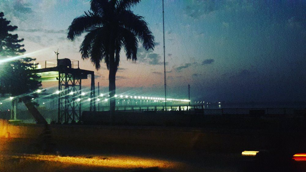 In the dusk