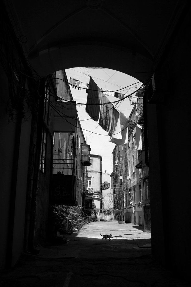 Odessa courtyard