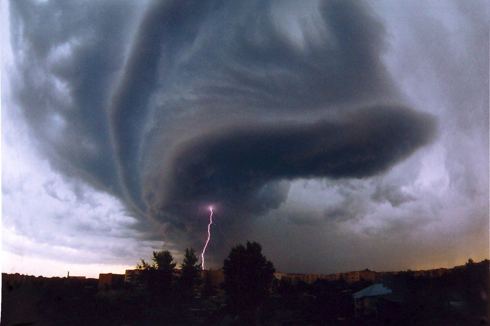 Торнадо в Кокшетау