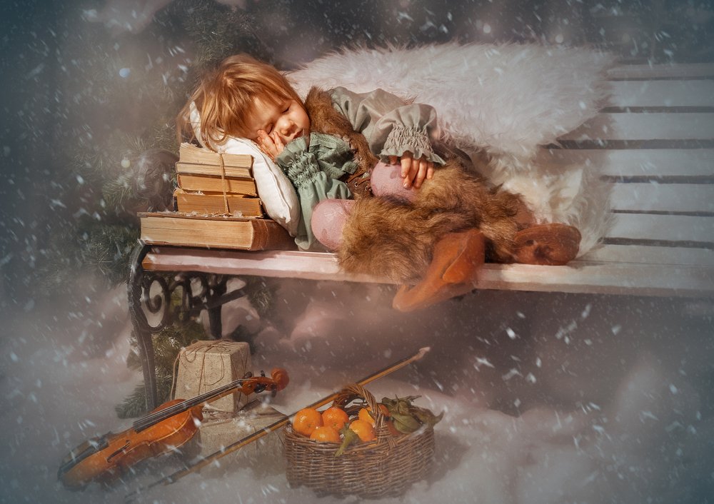 Спящий гномик