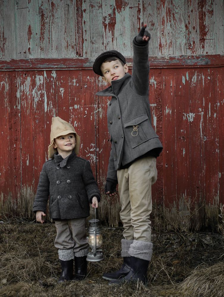 Митя и Ванюшка. Из серии "Беспризорники"