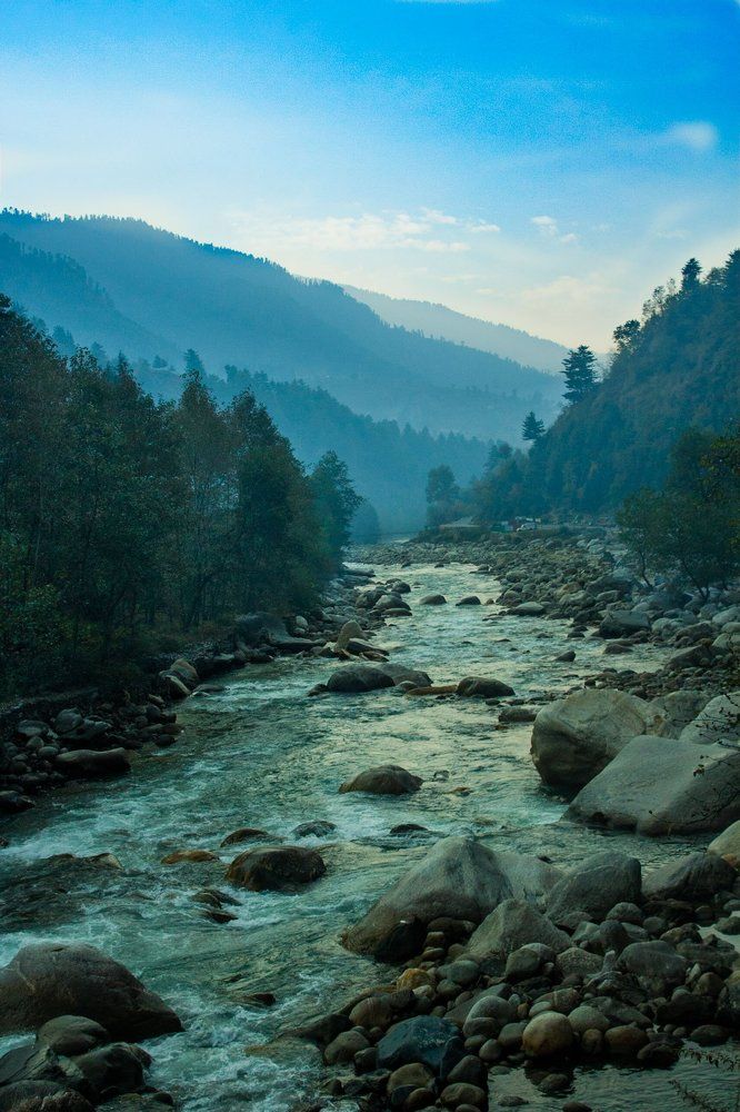 River from the Himalayas