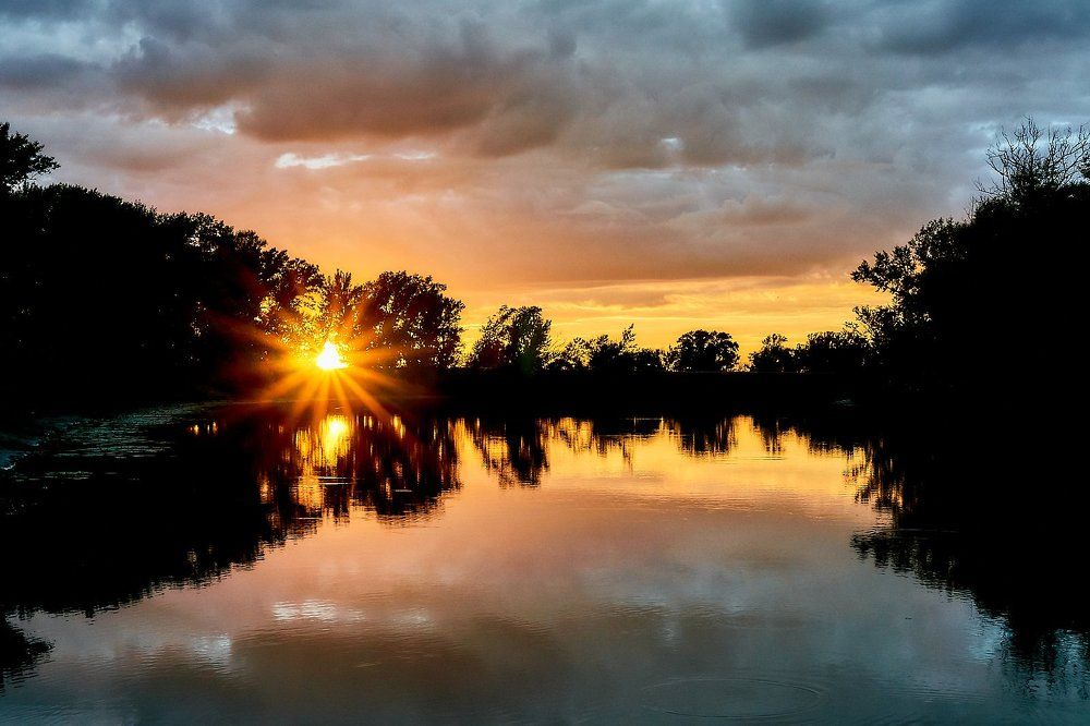 Закат на Тоболе